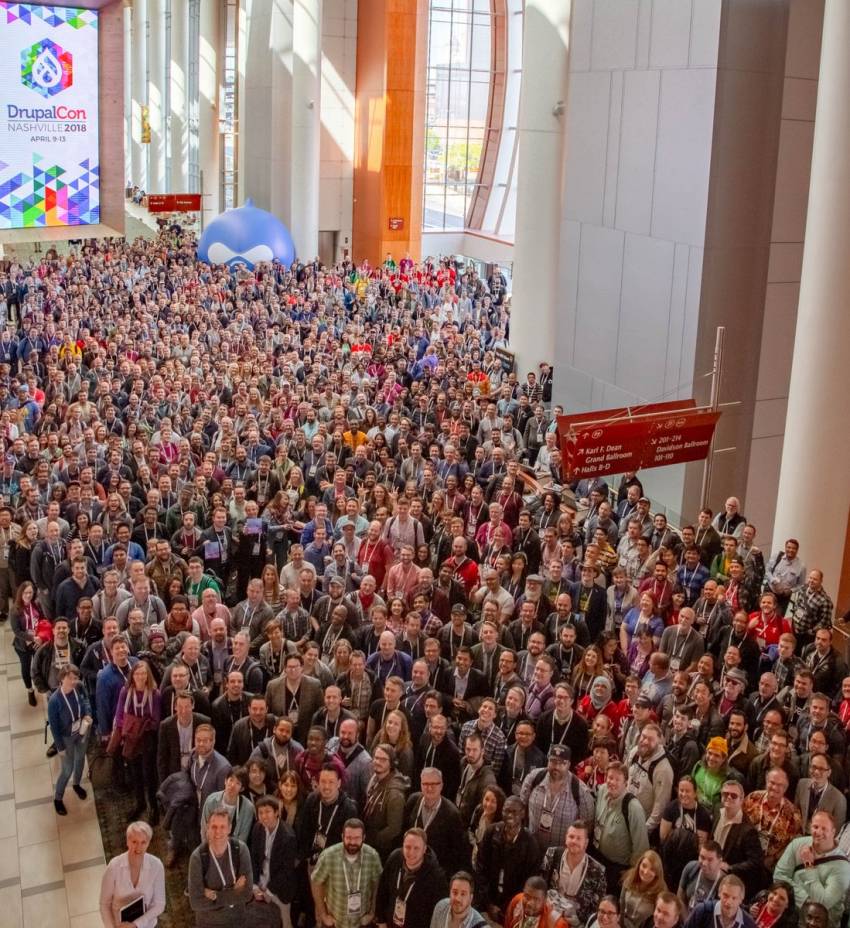 Drupal con 2018 group picture